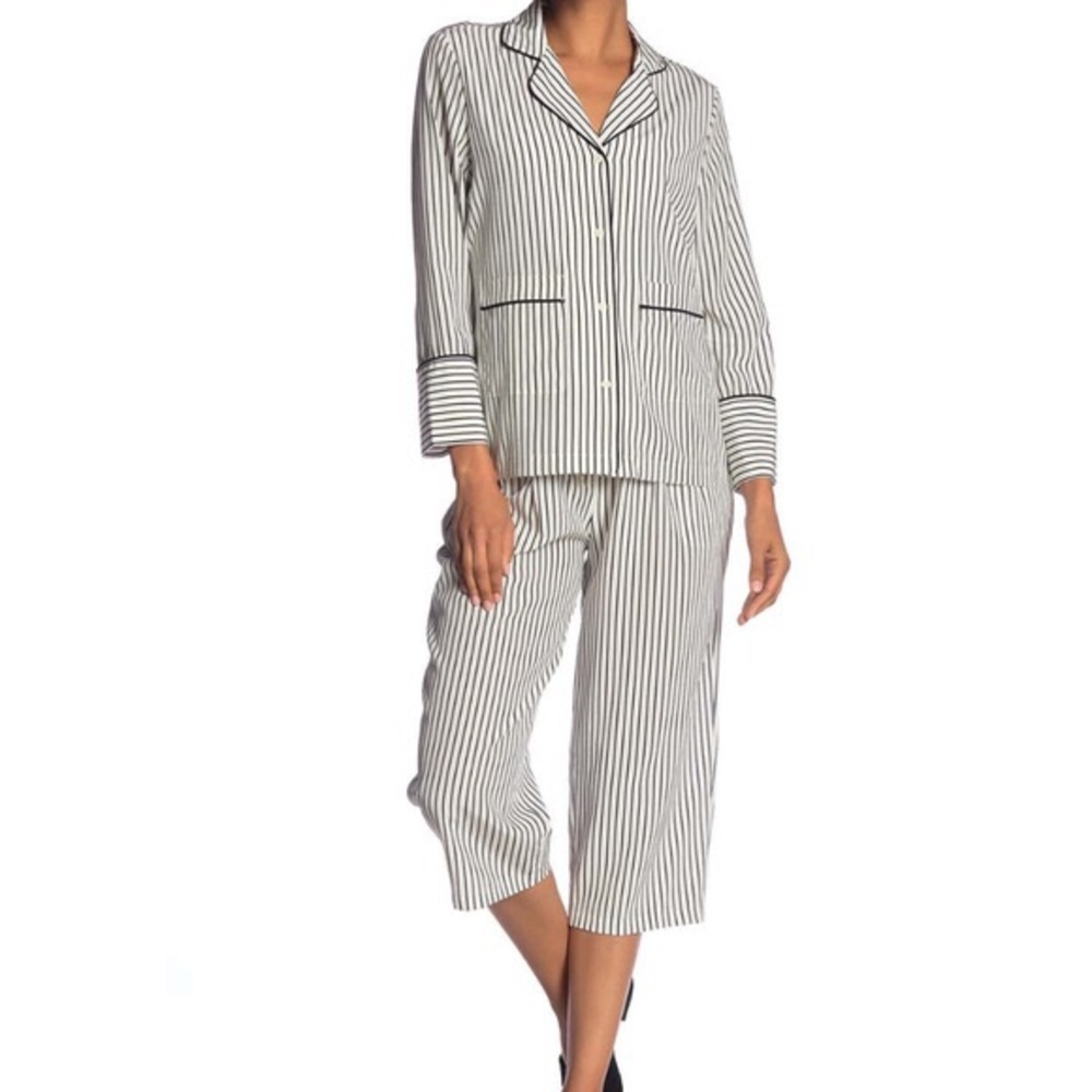 ⭐️ NWT⭐️ Derek Lam 10 Crosby Cropped Silk Pants